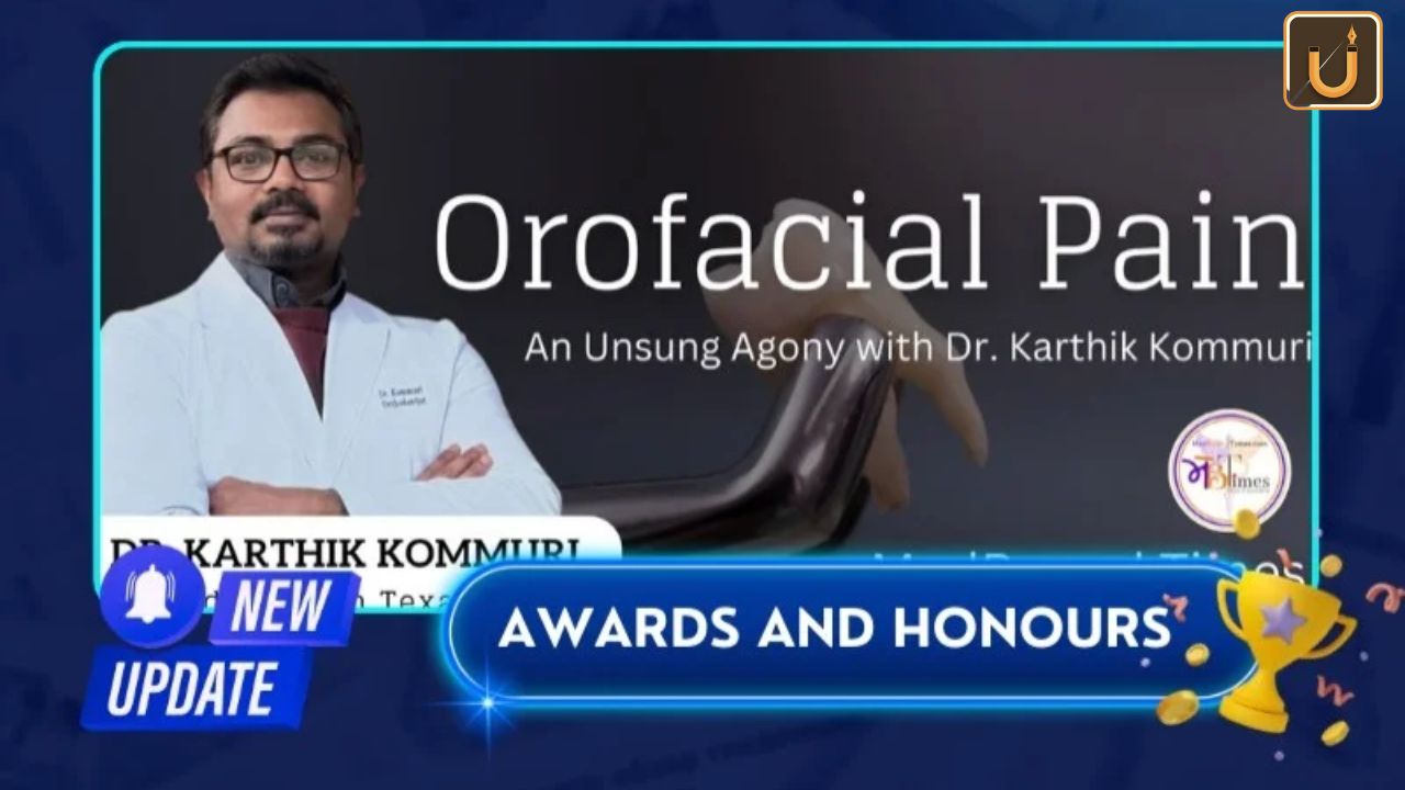 Usthadian Academy / Dr. Karthik Kommuri Honoured at National Fame Awards 2024